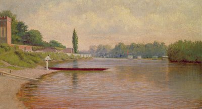 Boating on the Thames by John Mulcaster Carrick